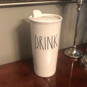 Rae Dunn Coffee “DRINK” Tumbler